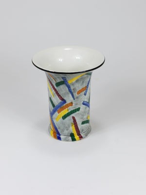 Vase en céramique Art déco Bauhaus par Eva Zeisel, SMF Schramberg, Allemagne, années 1920