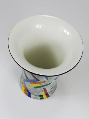 Vase en céramique Art déco Bauhaus par Eva Zeisel, SMF Schramberg, Allemagne, années 1920