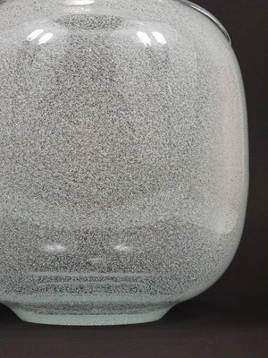 Vase à bulles Pulegoso Seguso Vetri d'Arte avec anses, Murano, Italie, années 1950