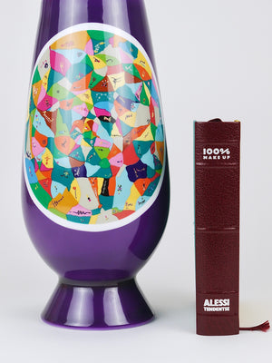 Alessandro Mendini x Luigi Ontani 100% Make-Up Limited Lidded Vase, Alessi, 1992