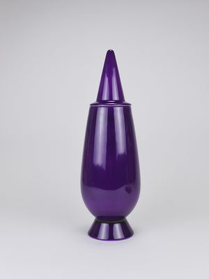 Alessandro Mendini x Luigi Ontani 100% Make-Up Limited Lidded Vase, Alessi, 1992