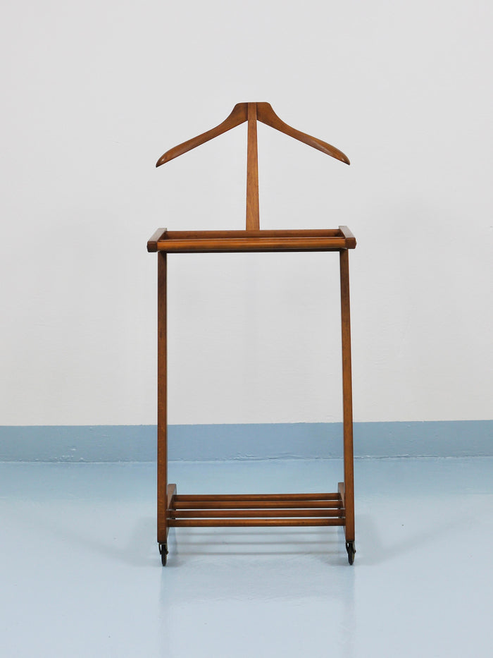 Mid-Century Zigzag Clothing Valet Dressing Stand by Opal, Germany, 1950s