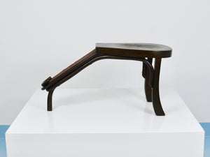 Thonet Art Nouveau Bentwood Shoe Shine or Fitting Stool, Vienna, Austria, 1900s