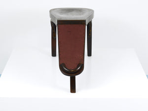 Thonet Art Nouveau Bentwood Shoe Shine or Fitting Stool, Vienna, Austria, 1900s