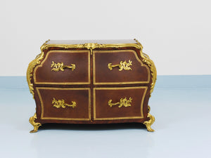 G. Durand Louis XV Bombé Commode, Marquetry, Ormolu Bronze, 1880, Paris, France