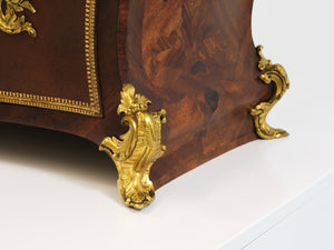G. Durand Louis XV Bombé Commode, Marquetry, Ormolu Bronze, 1880, Paris, France