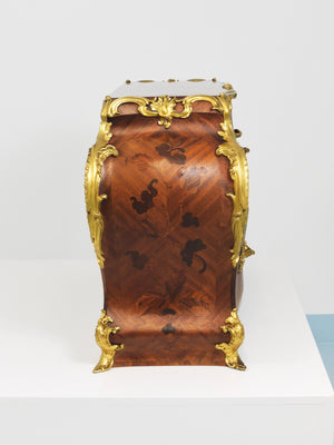 G. Durand Louis XV Bombé Commode, Marquetry, Ormolu Bronze, 1880, Paris, France