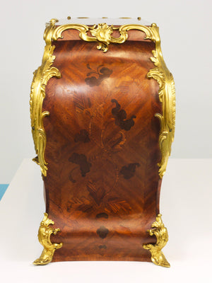 G. Durand Louis XV Bombé Commode, Marquetry, Ormolu Bronze, 1880, Paris, France