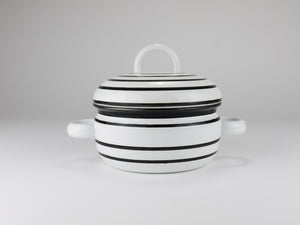 Carl Aubock III Enameled „CULINAR“ Pot With Lid, Ostovics Vienna, Austria, 1970s