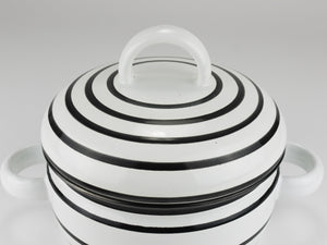 Carl Aubock III Enameled „CULINAR“ Pot With Lid, Ostovics Vienna, Austria, 1970s