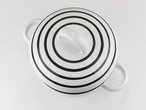 Carl Aubock III Enameled „CULINAR“ Pot With Lid, Ostovics Vienna, Austria, 1970s