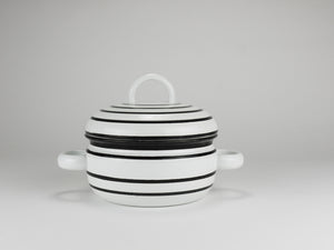 Carl Aubock III Enameled „CULINAR“ Pot With Lid, Ostovics Vienna, Austria, 1970s
