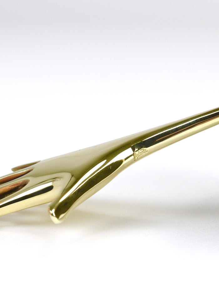 Carl Auböck Brass Hand Catchall Vide-Poche Accessory Bowl, Vienna, Austria