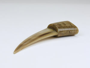 Carl Aubock Horn Letter Opener, Paper Knife, Vienna, Austria, 1960s