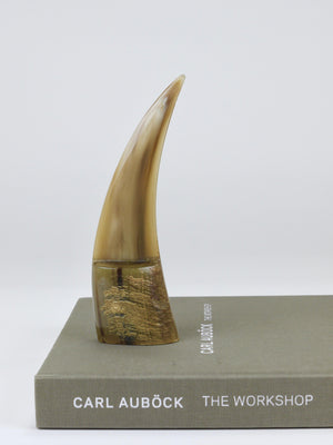 Carl Aubock Horn Letter Opener, Paper Knife, Vienna, Austria, 1960s