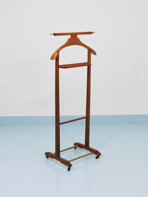 Valet de nuit Mid-Century Fratelli Reguitti, style Ico Parisi, Italie, années 1950