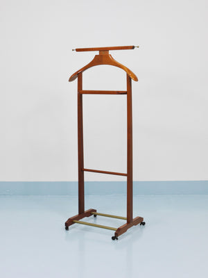 Valet de nuit Mid-Century Fratelli Reguitti, style Ico Parisi, Italie, années 1950