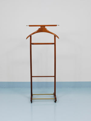 Valet de nuit Mid-Century Fratelli Reguitti, style Ico Parisi, Italie, années 1950