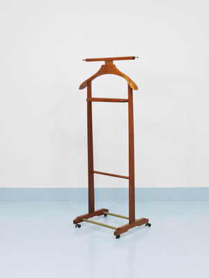 Valet de nuit Mid-Century Fratelli Reguitti, style Ico Parisi, Italie, années 1950