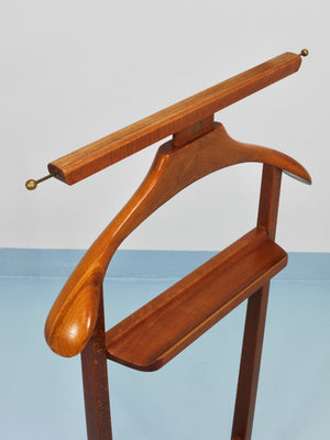 Valet de nuit Mid-Century Fratelli Reguitti, style Ico Parisi, Italie, années 1950