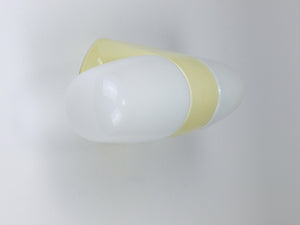 Aplique doble amarillo Bauhaus de Wilhelm Wagenfeld, Linder Alemania, años 50