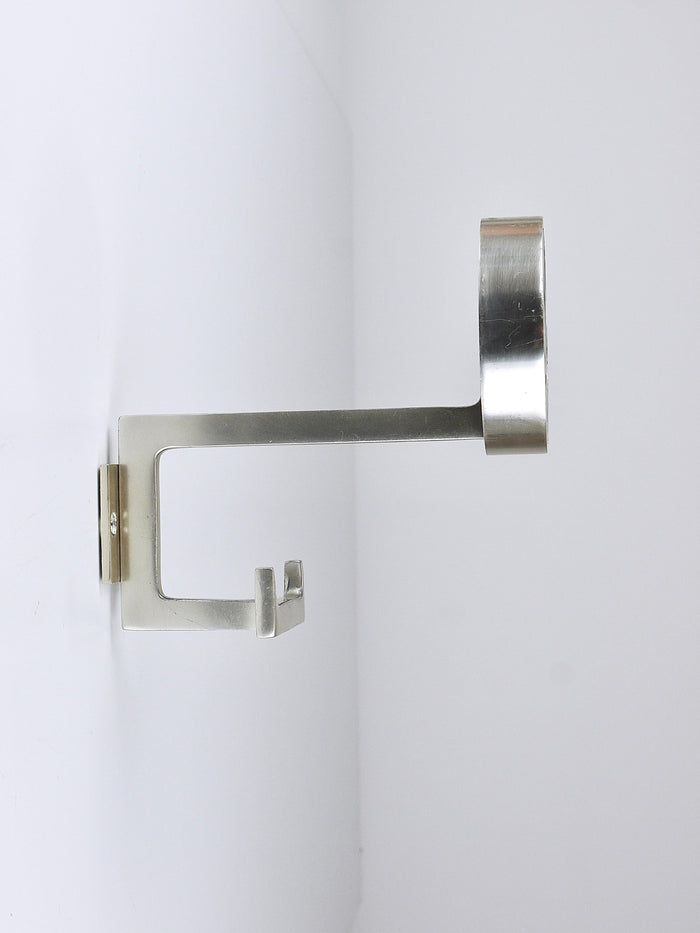 Set of 4 Op-Art Wall Coat Hooks, Mid-Century Modern, Austria, 1960s