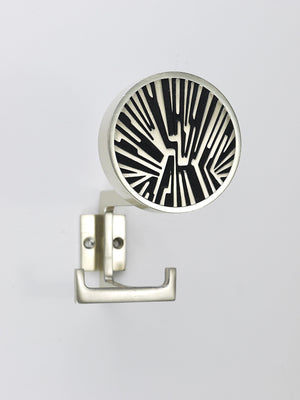 Lot de 4 patères murales Op-Art, Mid-Century Modern, Autriche