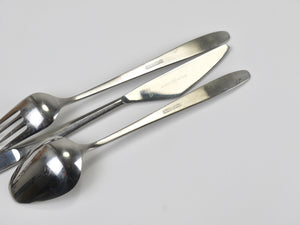 22 Sets Helmut Alder Amboss Austria 2070 Flatware Cutlery, 1960s