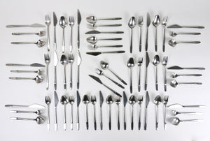 22 Sets Helmut Alder Amboss Austria 2070 Flatware Cutlery, 1960s