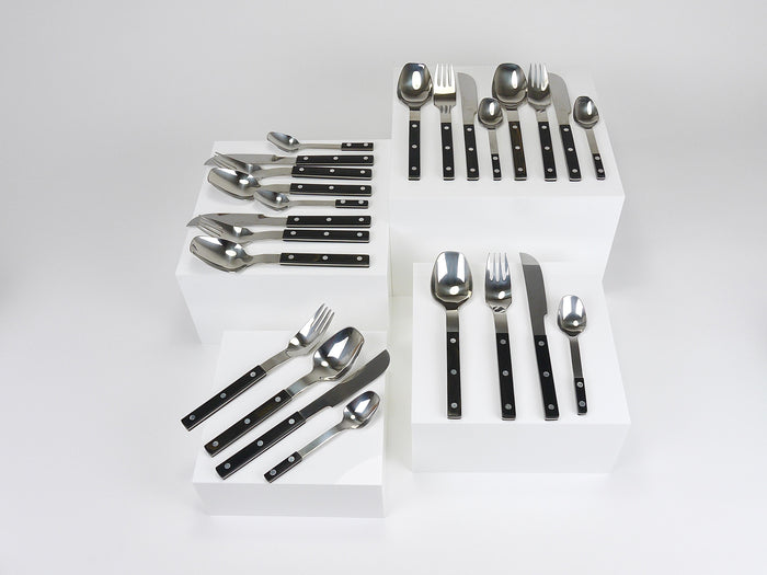 Helmut Alder Amboss Austria 2300 Flatware Cutlery for Six Persons, 1970s