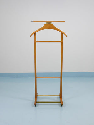 Valet de nuit Mid-Century Fratelli Reguitti, style Ico Parisi, Italie, années 1950