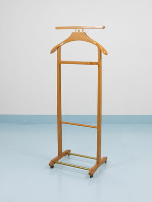 Valet de nuit Mid-Century Fratelli Reguitti, style Ico Parisi, Italie, années 1950