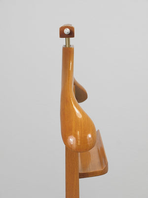 Valet de nuit Mid-Century Fratelli Reguitti, style Ico Parisi, Italie, années 1950