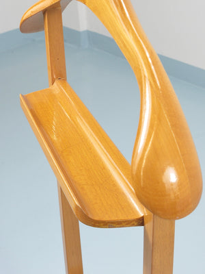 Valet de nuit Mid-Century Fratelli Reguitti, style Ico Parisi, Italie, années 1950