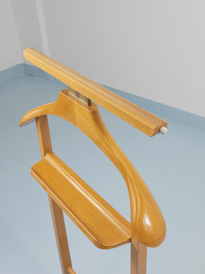 Valet de nuit Mid-Century Fratelli Reguitti, style Ico Parisi, Italie, années 1950