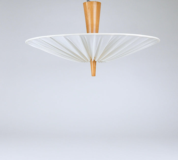 J.T. Kalmar Vienna „Dorn“ Midcentury Ceiling Lamp Flush Mount Uplight, 1950s