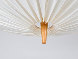 J.T. Kalmar Vienna „Dorn“ Midcentury Ceiling Lamp Flush Mount Uplight, 1950s