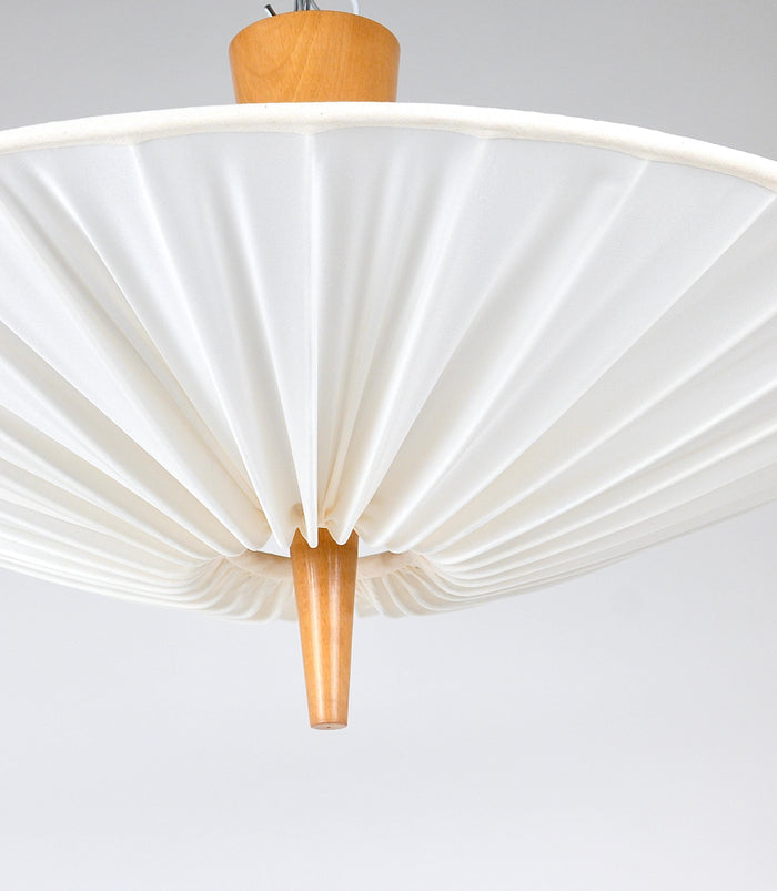 J.T. Kalmar Vienna „Dorn“ Midcentury Ceiling Lamp Flush Mount Uplight, 1950s