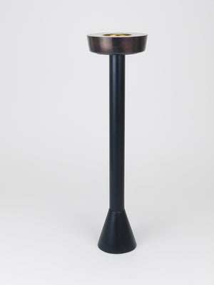 Werkstätte Hagenauer Wien Standing Floor Ashtray, Smoking Stand, Austria, 1970s