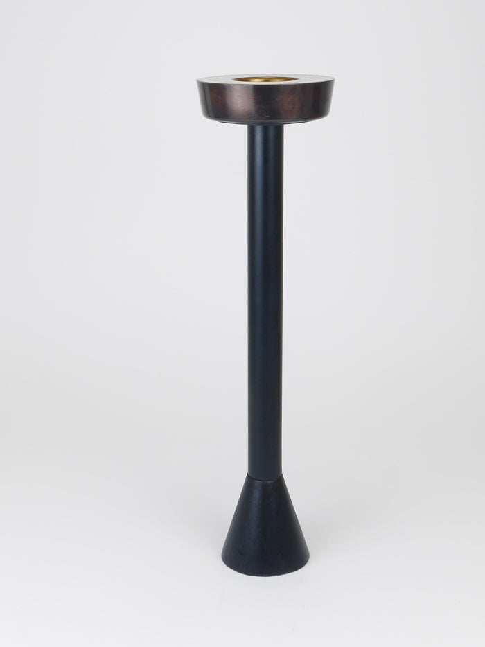 Werkstätte Hagenauer Wien Standing Floor Ashtray, Smoking Stand, Austria, 1970s