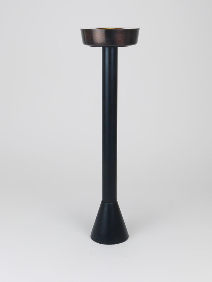 Werkstätte Hagenauer Wien Standing Floor Ashtray, Smoking Stand, Austria, 1970s