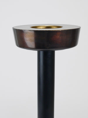 Werkstätte Hagenauer Wien Standing Floor Ashtray, Smoking Stand, Austria, 1970s
