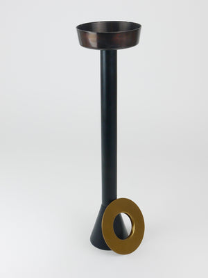 Werkstätte Hagenauer Wien Standing Floor Ashtray, Smoking Stand, Austria, 1970s