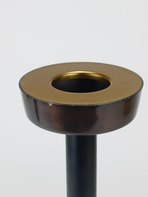 Werkstätte Hagenauer Wien Standing Floor Ashtray, Smoking Stand, Austria, 1970s