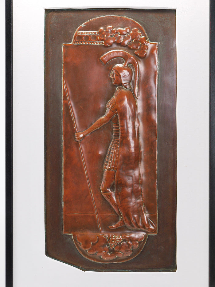 Georg Klimt Vienna Secession Pair Art Nouveau Relief Panels, Vienna, 1900s