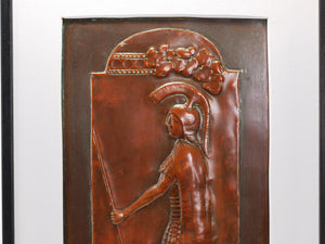 Georg Klimt Wiener Secession Art Nouveau, Paar Reliefplatten, Wien, 1900er-Jahre