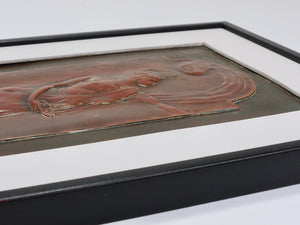 Georg Klimt Wiener Secession Art Nouveau, Paar Reliefplatten, Wien, 1900er-Jahre