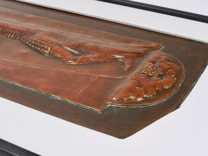 Georg Klimt Wiener Secession Art Nouveau, Paar Reliefplatten, Wien, 1900er-Jahre