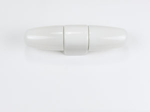 Wilhelm Wagenfeld Bauhaus White Double Sconce Wall Light, Germany, 1950s