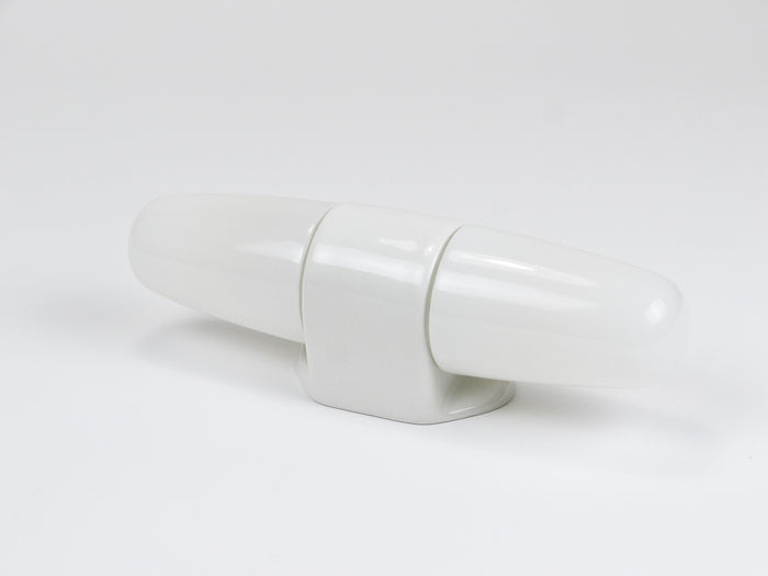 Wilhelm Wagenfeld Bauhaus White Double Sconce Wall Light, Germany, 1950s